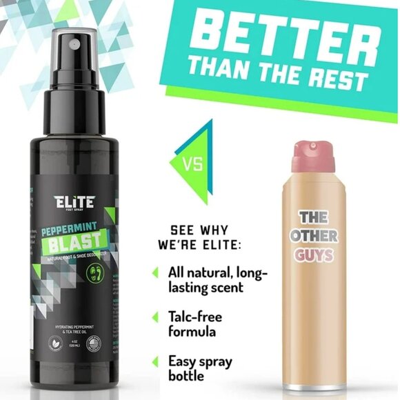 ✨ Elite Sportz Shoe Deodorizer & Foot Spray – 4 oz ✨ - Picture 6 of 7